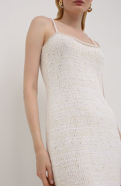 Хлопковое платье BOTTEGA VENETA, арт. 626972/VKWB0, фото 3