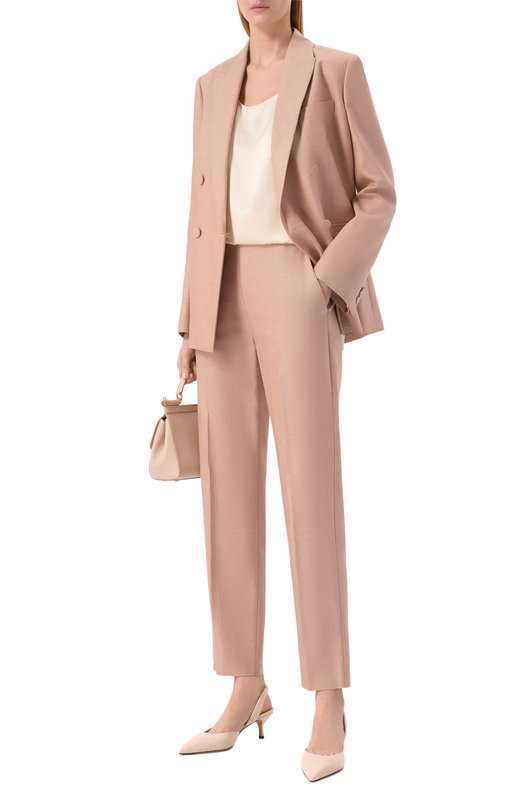 Шелковый топ Kiton D51443K03337 Кремовый  D51443K03337 Фото 2