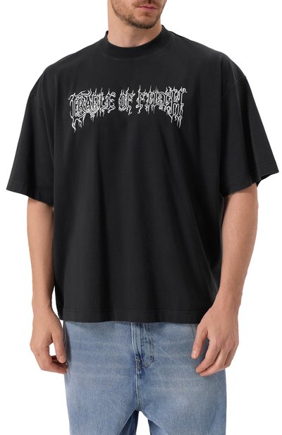 Хлопковая футболка VETEMENTS, арт. UCF76TR100B/1000 LIGHT JERSEY, фото 3