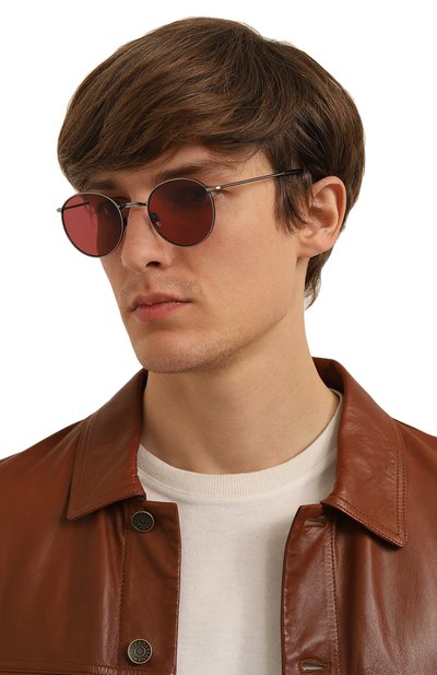 Солнцезащитные очки SPEKTRE, арт. P2 01 SILVER ANCIENT/B0RDEUAX, фото 3