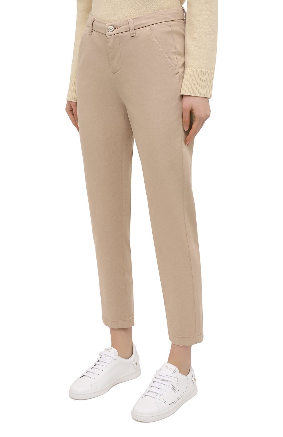 Брюки из хлопка и вискозы 7 FOR ALL MANKIND, арт. JSL4V95LSA, фото 3