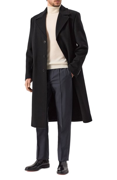 Шерстяные брюки VALENTINO, арт. 5V3RB52225S, фото 2