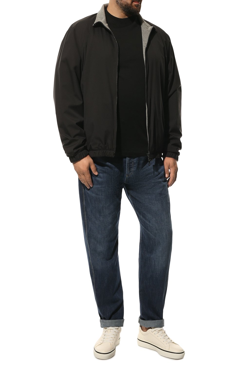 Футболка из шелка и хлопка KIRED черного цвета по цене 35950 руб., арт. WBACI0MW7521505001/64-74, фото 2 Футболка из шелка и хлопка KIRED, арт. WBACI0MW7521505001/64-74, фото 2