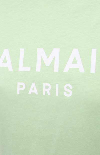 Хлопковая футболка BALMAIN, арт. VF11350/B001, фото 5