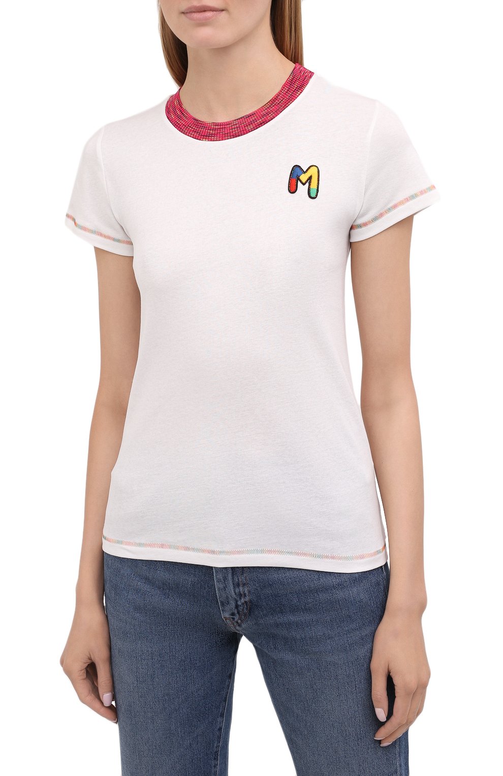 Хлопковая футболка M MISSONI, арт. 2DL00088/2J002U, фото 3