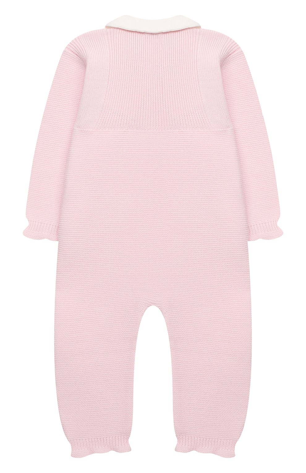 Шерстяной комбинезон BABY T розового цвета по цене 14400 руб., арт. 21AI111TZ/18M-3A, фото 2 Шерстяной комбинезон BABY T, арт. 21AI111TZ/18M-3A, фото 2