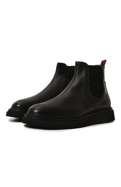 Мужские кожаные челси CAMERLENGO, арт. 16716/NER0