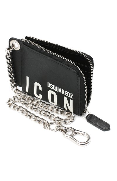 Кожаный кошелек для монет icon DSQUARED2, арт. WAM0010 12903205, фото 2