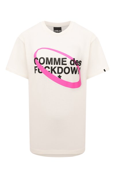 Женская хлопковая футболка COMME DES FUCKDOWN, арт. CDFD1631