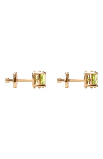 Серьги-пусеты cartoon baby с хризолитом MOONKA, арт. cr-bb-er-hr, фото 4