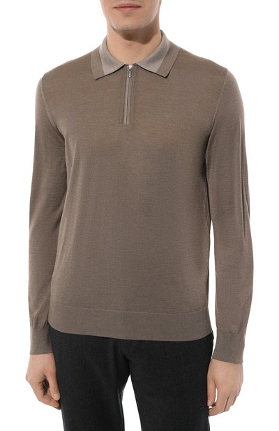 Поло из кашемира и шелка ZILLI, арт. KZP001M0330VBJ000, фото 3
