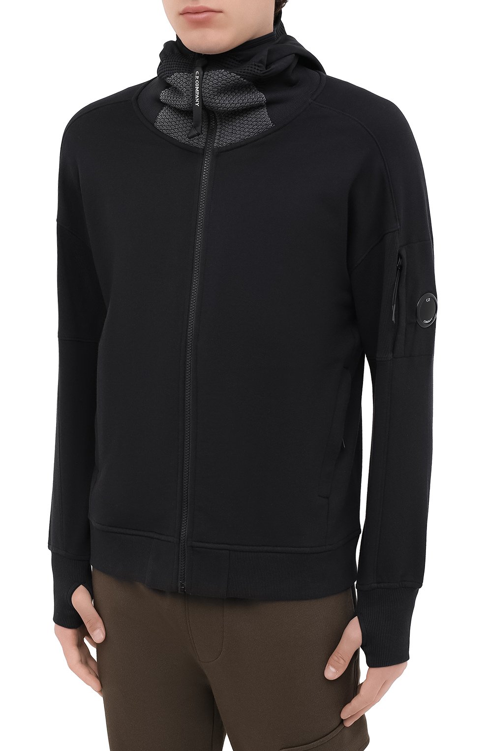 Хлопковая толстовка C.P. COMPANY, арт. 09CMSS035A-005086W, фото 6