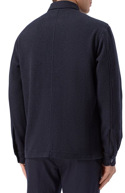 Куртка-рубашка из шерсти и кашемира STEFANO RICCI, арт. SP007986/WC005R, фото 4