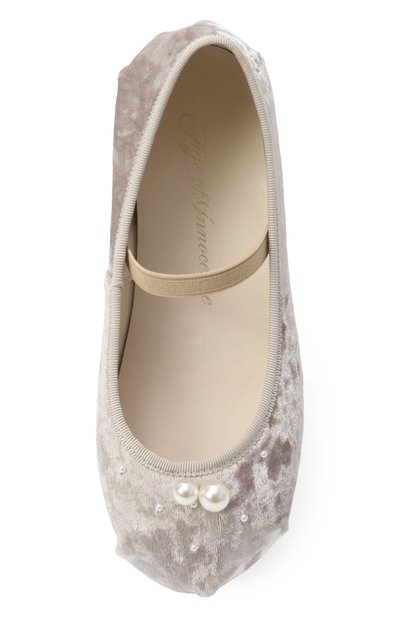 Бархатные балетки zelda AGE OF INNOCENCE, арт. 000123/ZELDA/34, фото 4