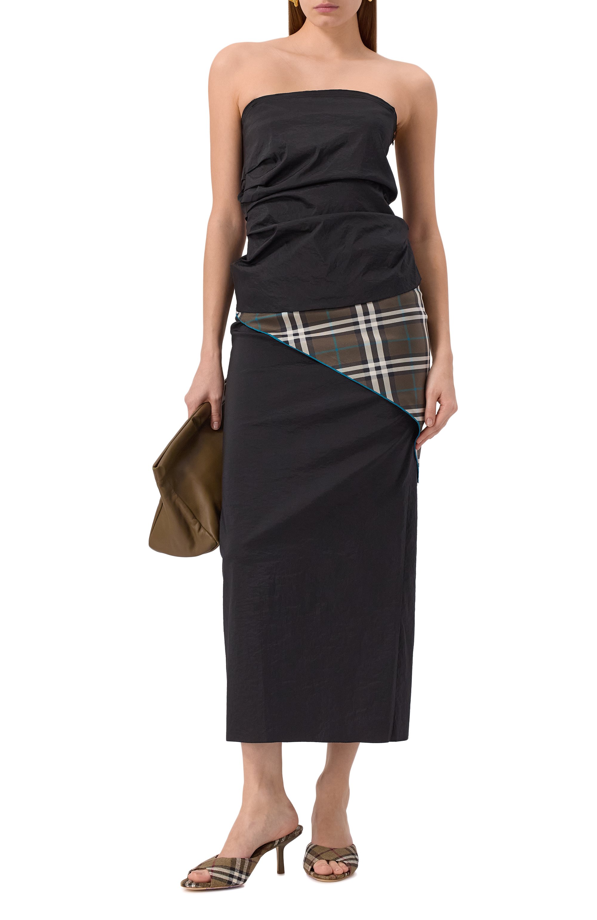 Текстильные мюли BURBERRY, арт. 8105116, фото 2