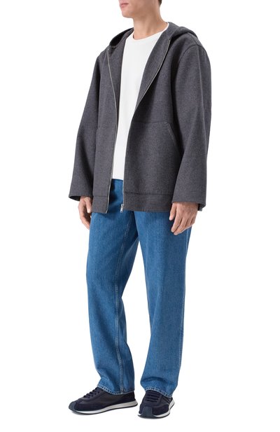 Кожаные кроссовки dg cushion DOLCE & GABBANA, арт. CS2288/A0124, фото 3