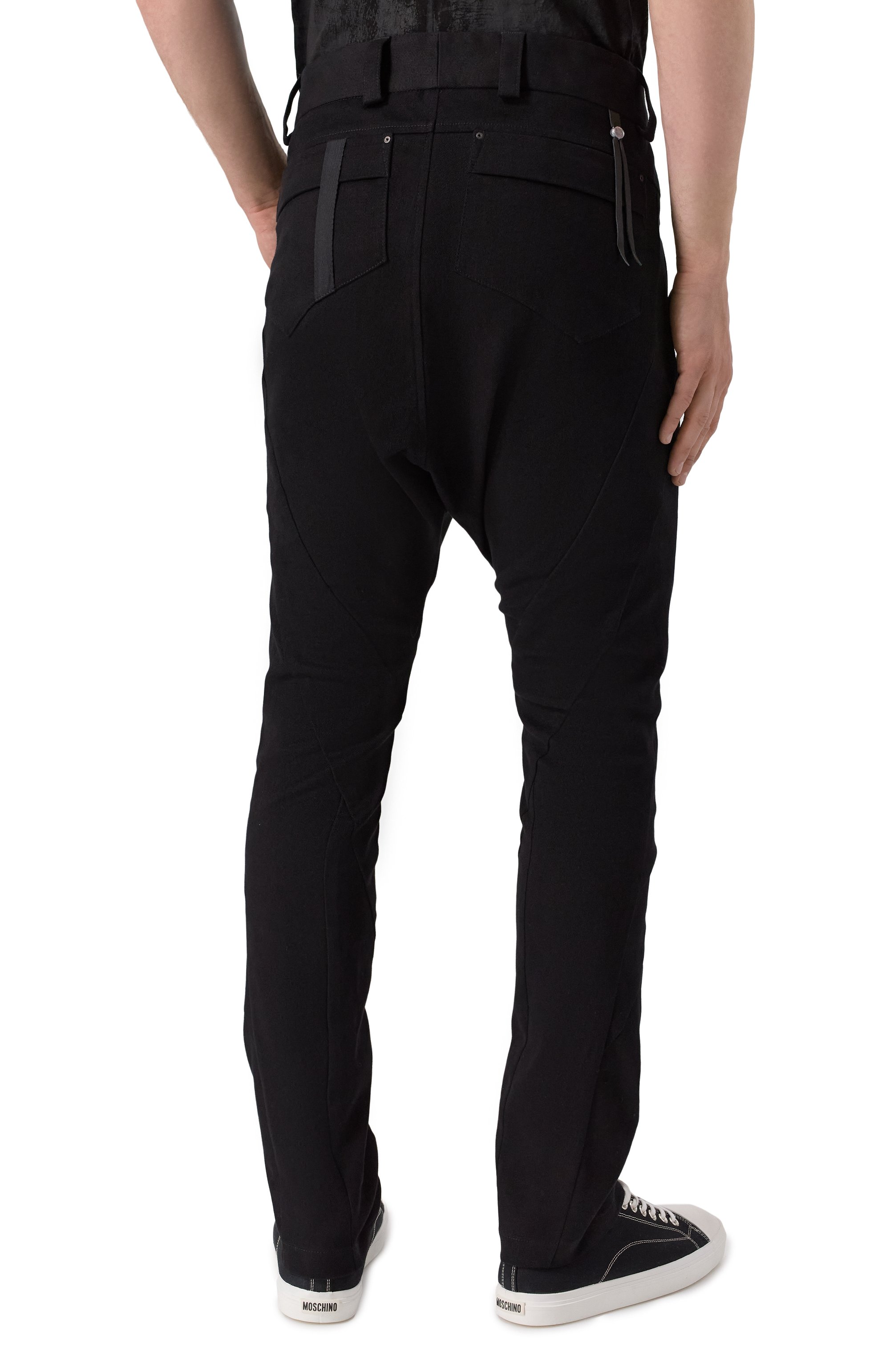 Хлопковые брюки 139DEC, арт. PN381-BK, фото 4