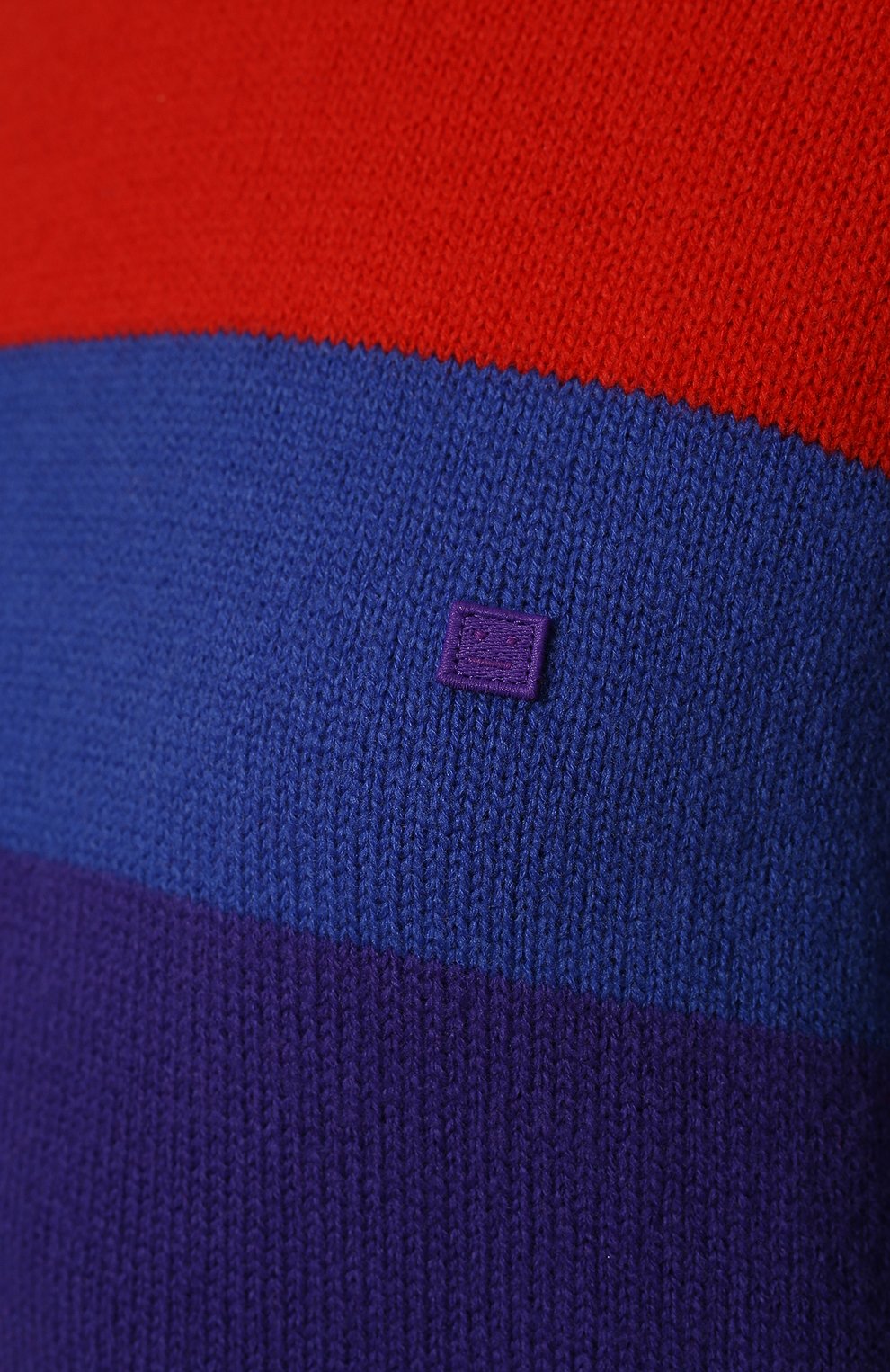 Шерстяной свитер ACNE STUDIOS разноцветного цвета по цене 36250 руб., арт. C60046/W, фото 5 Шерстяной свитер ACNE STUDIOS, арт. C60046/W, фото 5