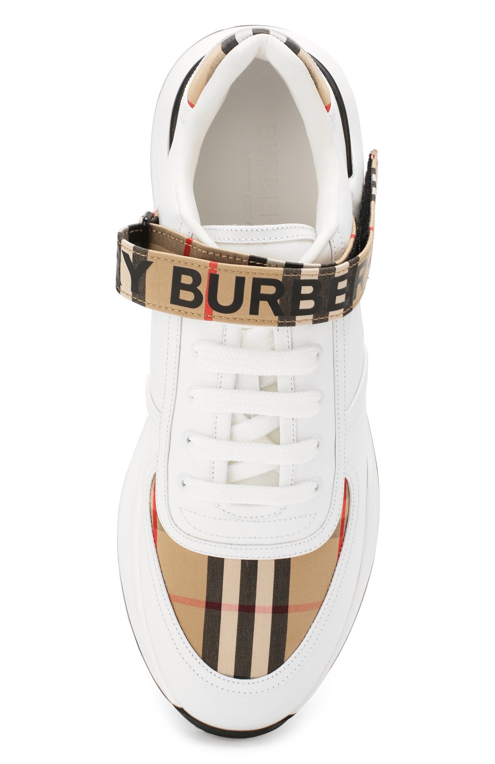 Комбинированные кроссовки BURBERRY, арт. 8024052, фото 5