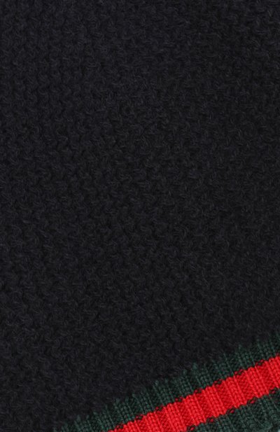 Кашемировая шапка с контрастной отделкой GUCCI, арт. 436802/3K638, фото 3
