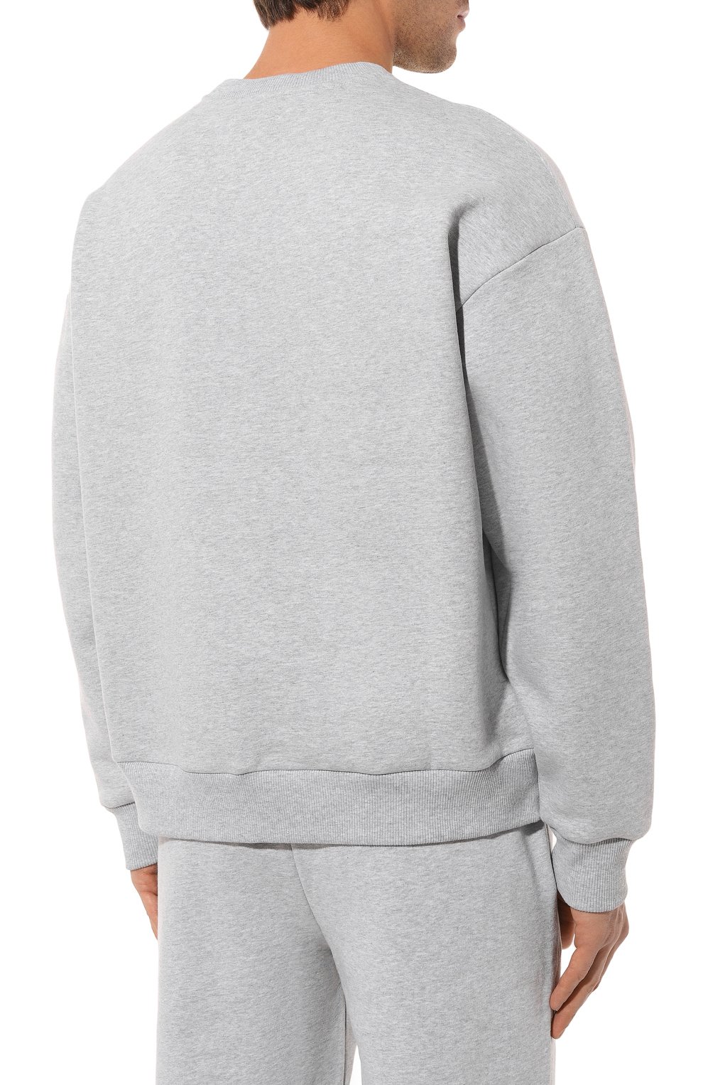 Хлопковый свитшот PANGAIA серого цвета по цене 14650 руб., арт. 10000299, фото 7 Хлопковый свитшот PANGAIA, арт. 10000299, фото 7