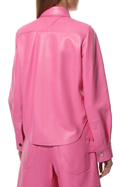 Кожаная рубашка BOTTEGA VENETA, арт. 690073/VKV90, фото 4