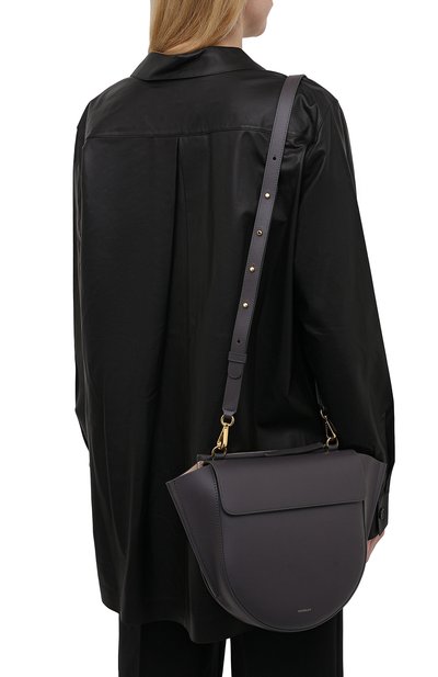 Сумка hortensia medium WANDLER серого цвета по цене 97000 руб., арт. H0RTENSIA BAG MEDIUM, фото 5 Сумка hortensia medium WANDLER, арт. H0RTENSIA BAG MEDIUM, фото 5