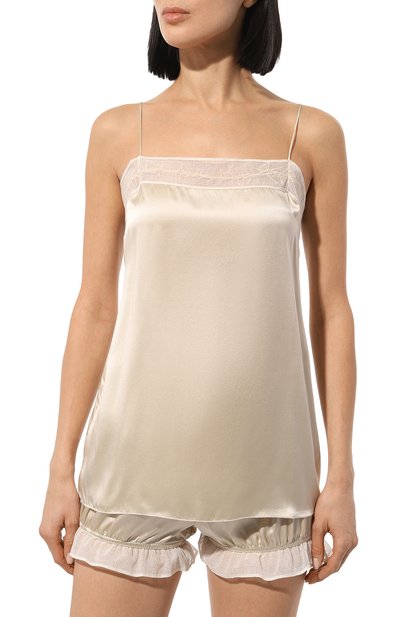 Шелковый топ ANN DEMEULEMEESTER, арт. 2402-W-T016-R-FA134-023, фото 3