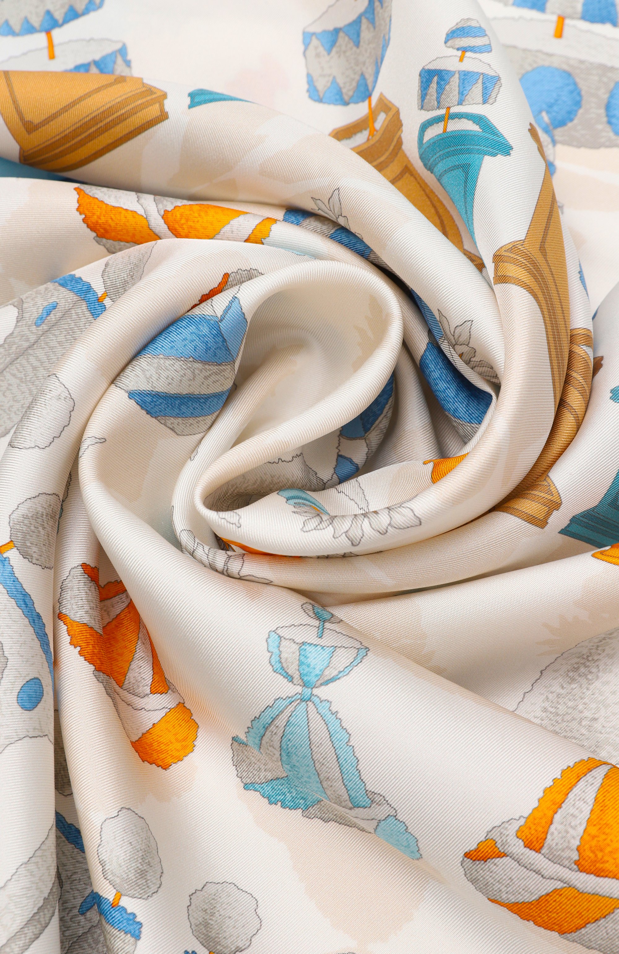 Шелковый платок FERRAGAMO, арт. 310212/785684, фото 3