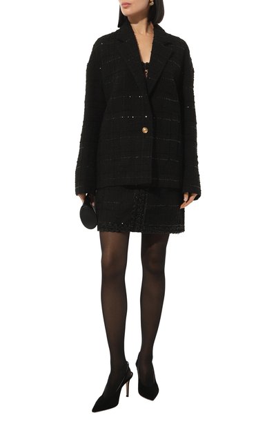 Твидовый жакет GIAMBATTISTA VALLI, арт. 24FWPVGT6104-06UBE, фото 2