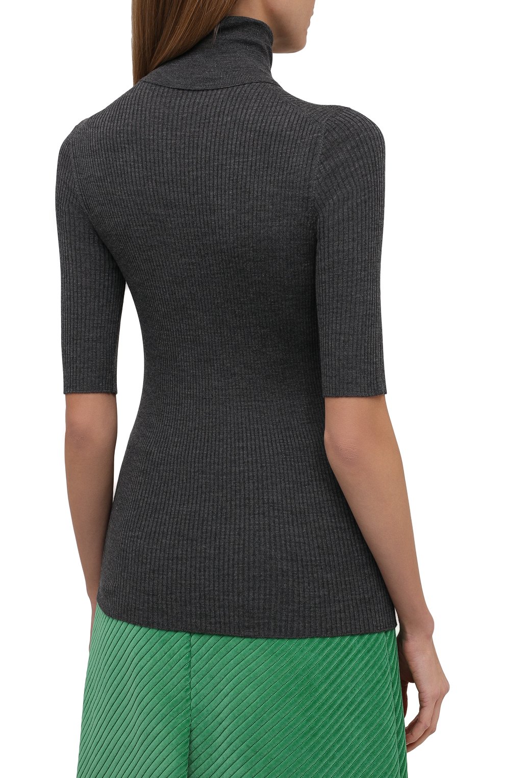 Пуловер из шерсти и шелка PRADA, арт. P26380-1XA3-F0480-202, фото 4