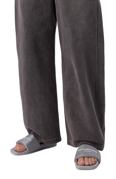 Текстильные шлепанцы ALEXANDER WANG, арт. 30221S059, фото 3