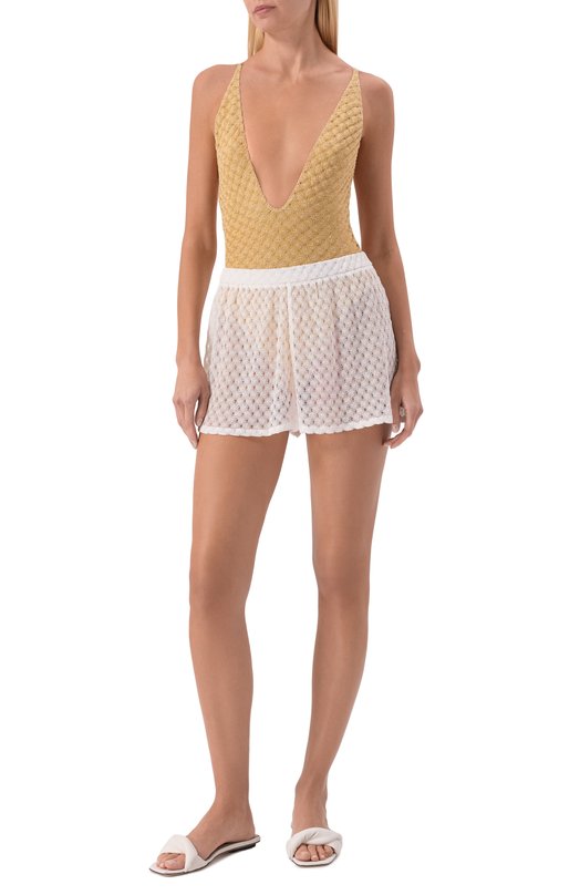 Шорты из вискозы Missoni MC22SI00/BR014R Белый  MC22SI00/BR014R Фото 2