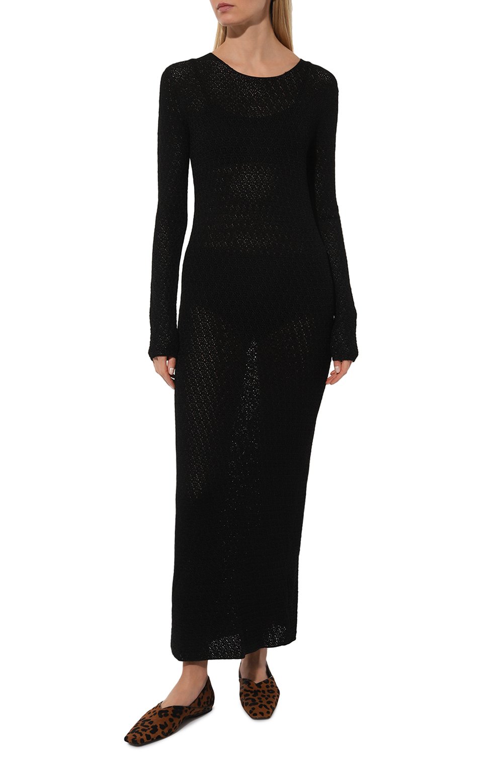 Платье из вискозы TOTEME, арт. 243-WRD0130-YA0040, фото 3