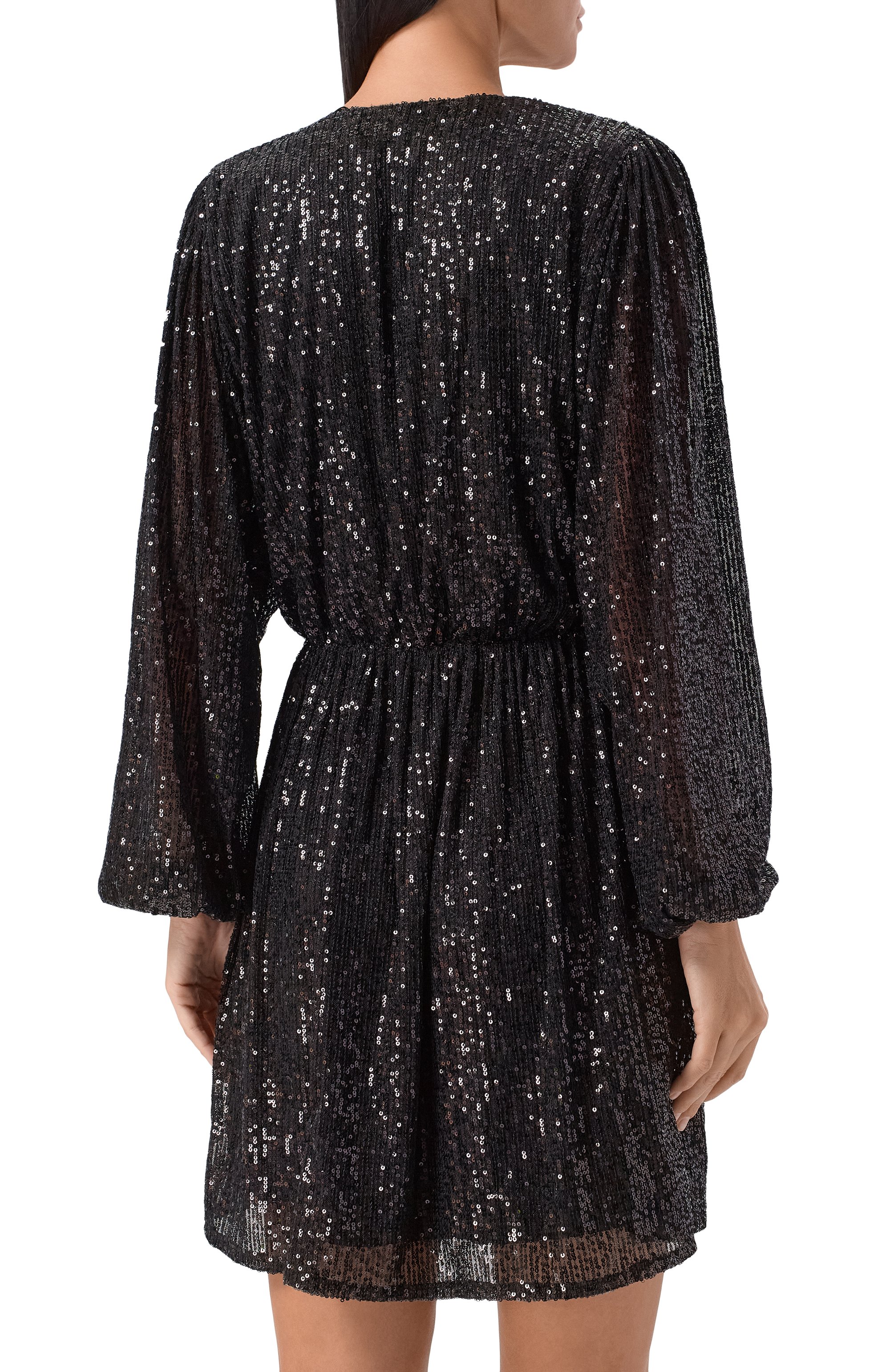 Платье с отделкой пайетками BOSS ORANGE, арт. 50548326, фото 3