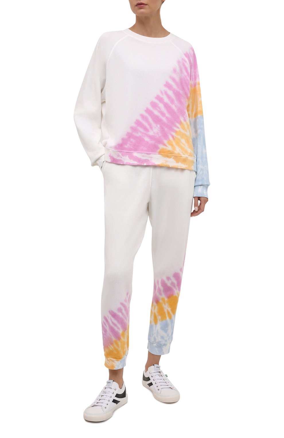 Хлопковые джоггеры ELECTRIC AND ROSE разноцветного цвета по цене 19200 руб., арт. LFBT28-ECH0, фото 2 Хлопковые джоггеры ELECTRIC AND ROSE, арт. LFBT28-ECH0, фото 2