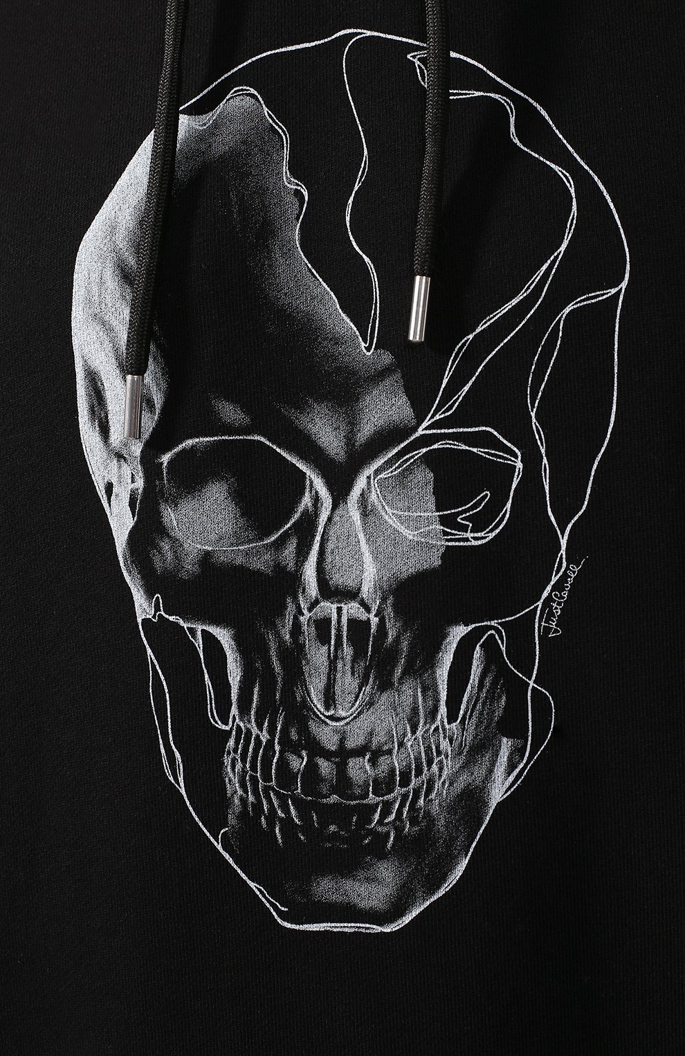 Хлопковое худи JUST CAVALLI, арт. S03GU0058/N25189, фото 5