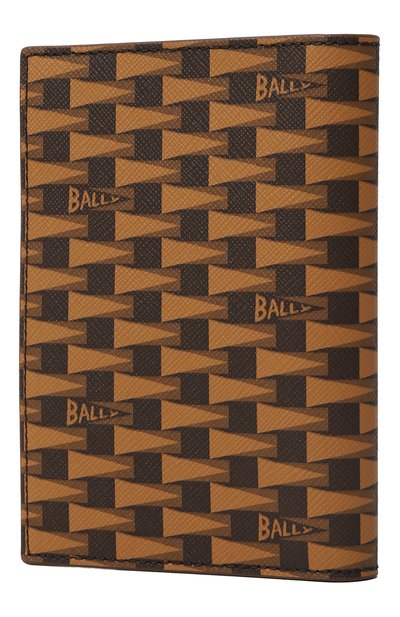 Обложка для паспорта BALLY коричневого цвета по цене 25900 руб., арт. MLW03V/TP047, фото 2 Обложка для паспорта BALLY, арт. MLW03V/TP047, фото 2