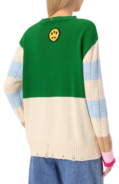 Хлопковый пуловер BARROW, арт. S5BWW0JP076, фото 4