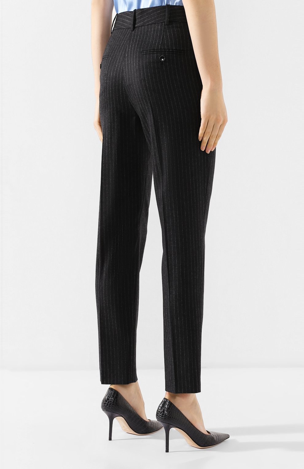 Шерстяные брюки ISABEL MARANT, арт. PA1375-20P011I/S0NNEL, фото 4
