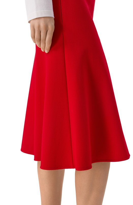 Юбка из вискозы Jil Sander J02MA0365/J20340 Красный  J02MA0365/J20340 Фото 5