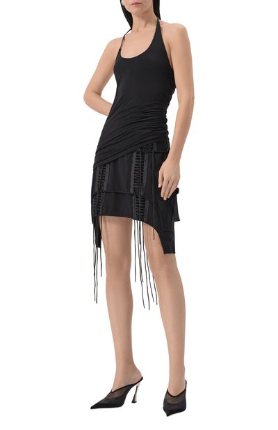 Топ HELMUT LANG черного цвета по цене 41750 руб., арт. P01HW506, фото 2 Топ HELMUT LANG, арт. P01HW506, фото 2