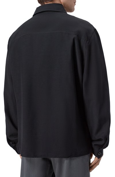 Рубашка из вискозы и льна LANEUS, арт. S6LAMASI072, фото 4