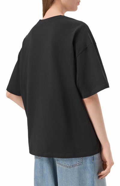 Хлопковая футболка MSGM, арт. 3942MDM105N/257798, фото 4