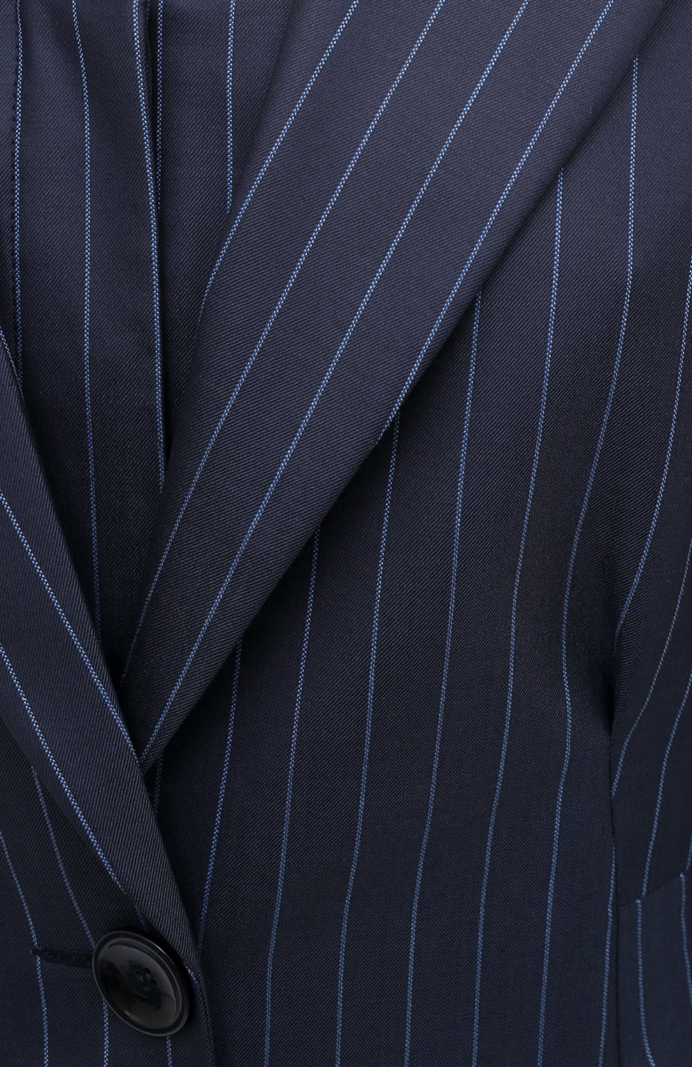 Шерстяной жакет JM STUDIO синего цвета по цене 33970 руб., арт. FW202106, фото 5 Шерстяной жакет JM STUDIO, арт. FW202106, фото 5