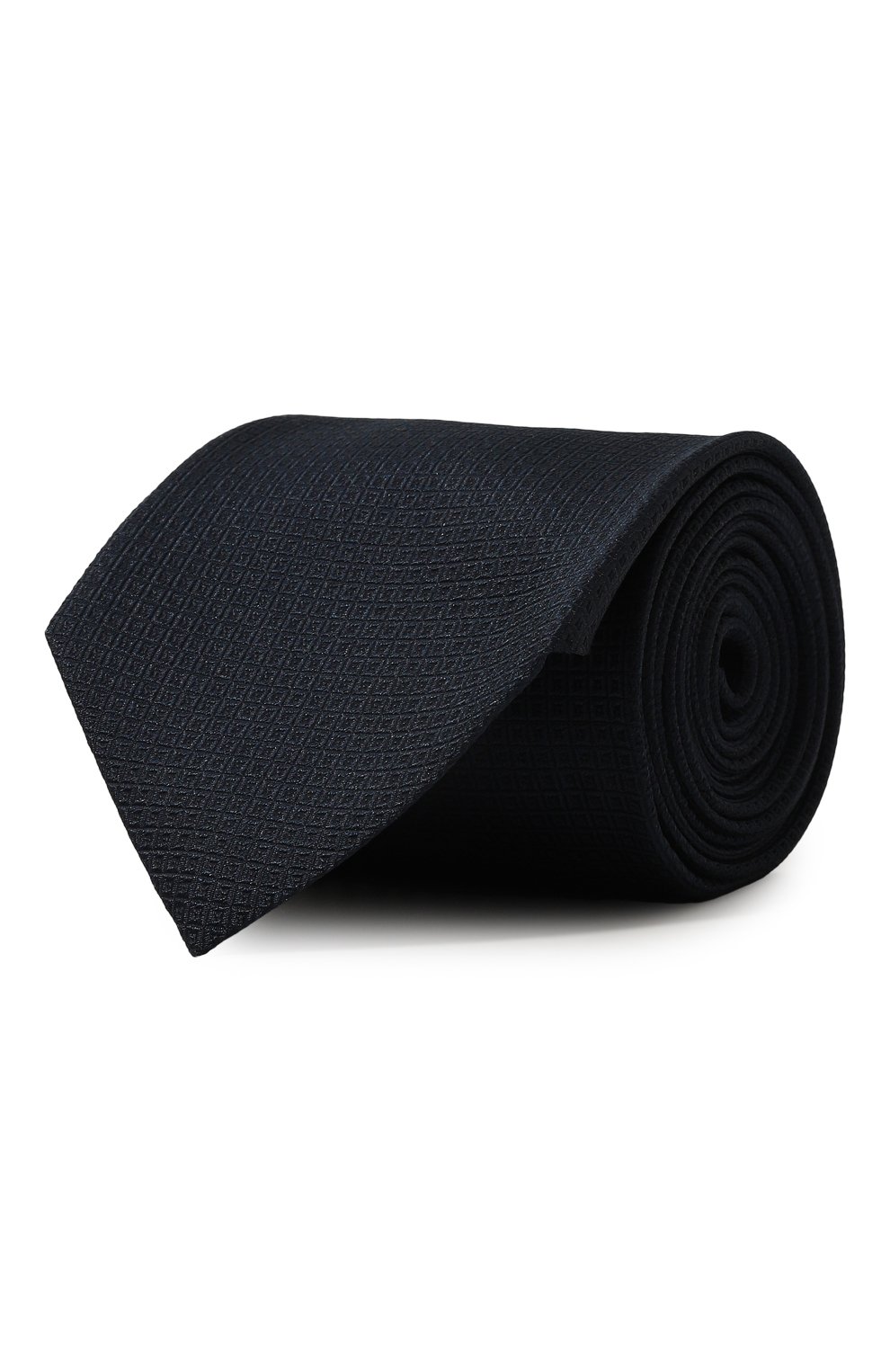 Шелковый галстук LANVIN темно-синего цвета по цене 14100 руб., арт. 6L8150/J5942, фото 1 Шелковый галстук LANVIN, арт. 6L8150/J5942, фото 1