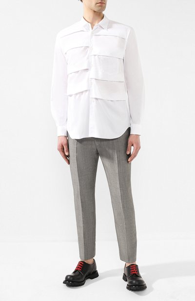 Хлопковые брюки ALEXANDER MCQUEEN, арт. 547716/QMU57, фото 2