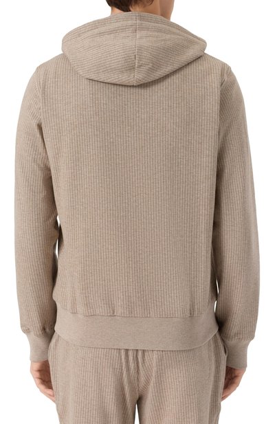 Хлопковая толстовка ANDREA CAMPAGNA бежевого цвета по цене 91950 руб., арт. 19M407.GZ00.CAMP./54, фото 4 Хлопковая толстовка ANDREA CAMPAGNA, арт. 19M407.GZ00.CAMP./54, фото 4