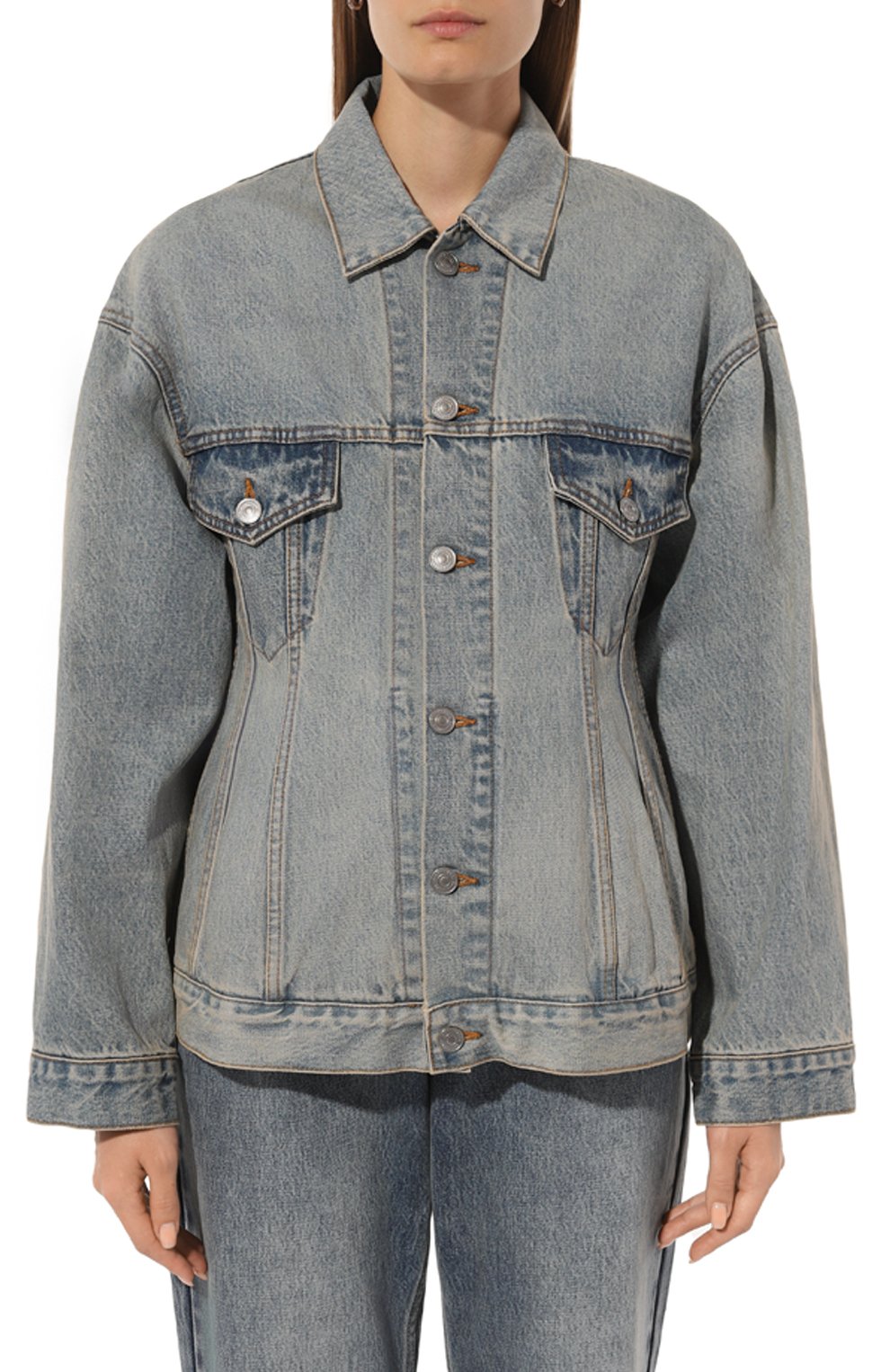 Джинсовая куртка BALENCIAGA, арт. 773776/TJW79, фото 3