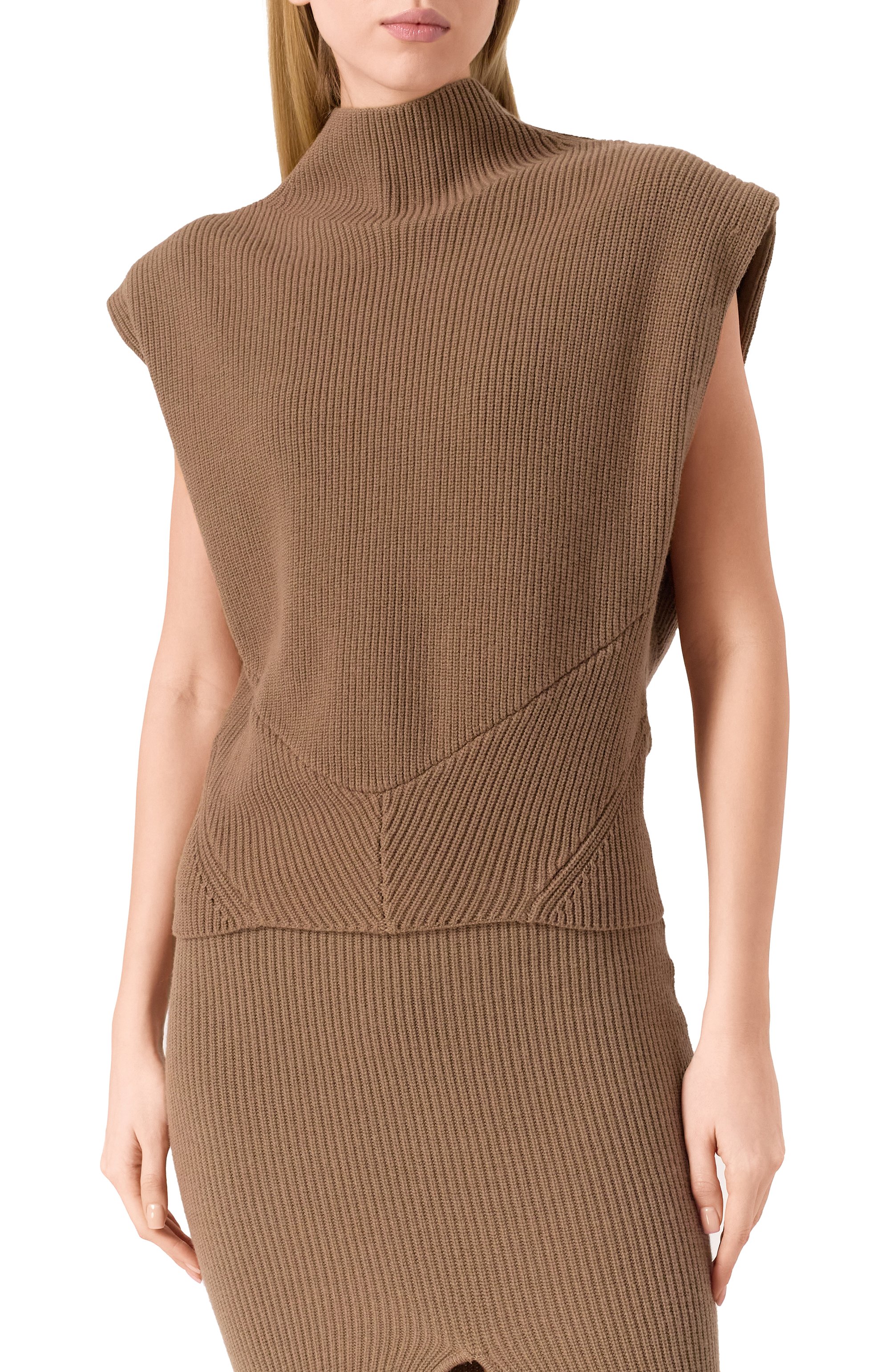 Жилет из шерсти и шелка IRO, арт. WP12KENDA, фото 3